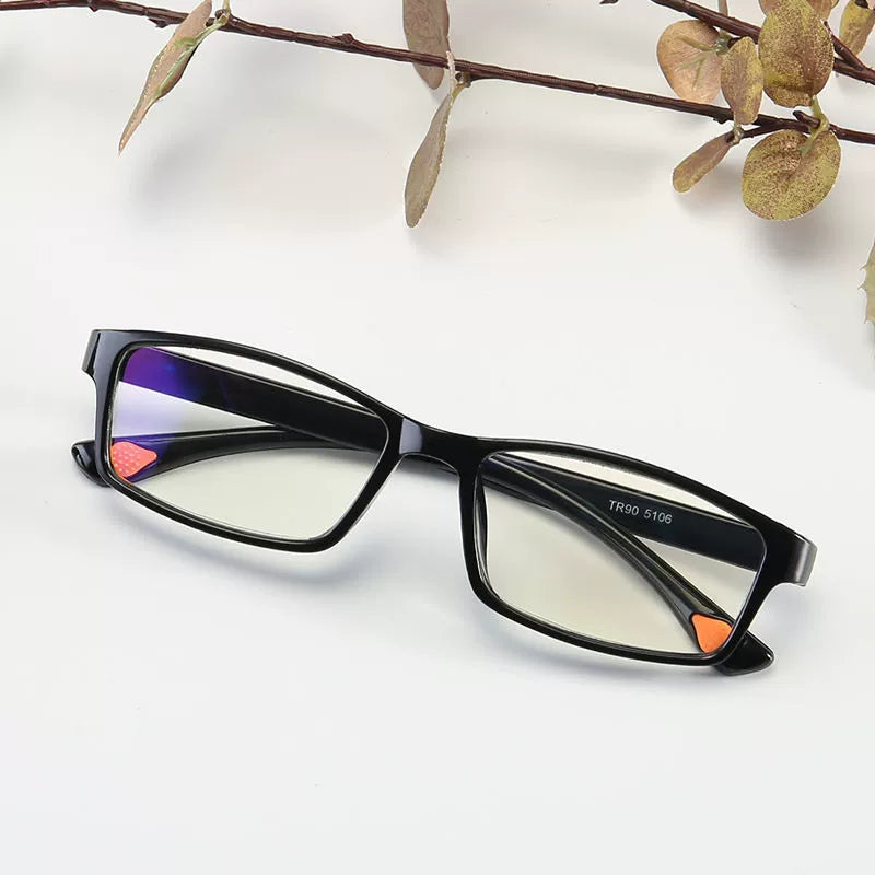 Middle-Aged and Elderly Reading Glasses Men's Dual-Use Anti-Blue Light Multi-Focus Smart Zoom Multi-Function Presbyopic Glasses Ladies