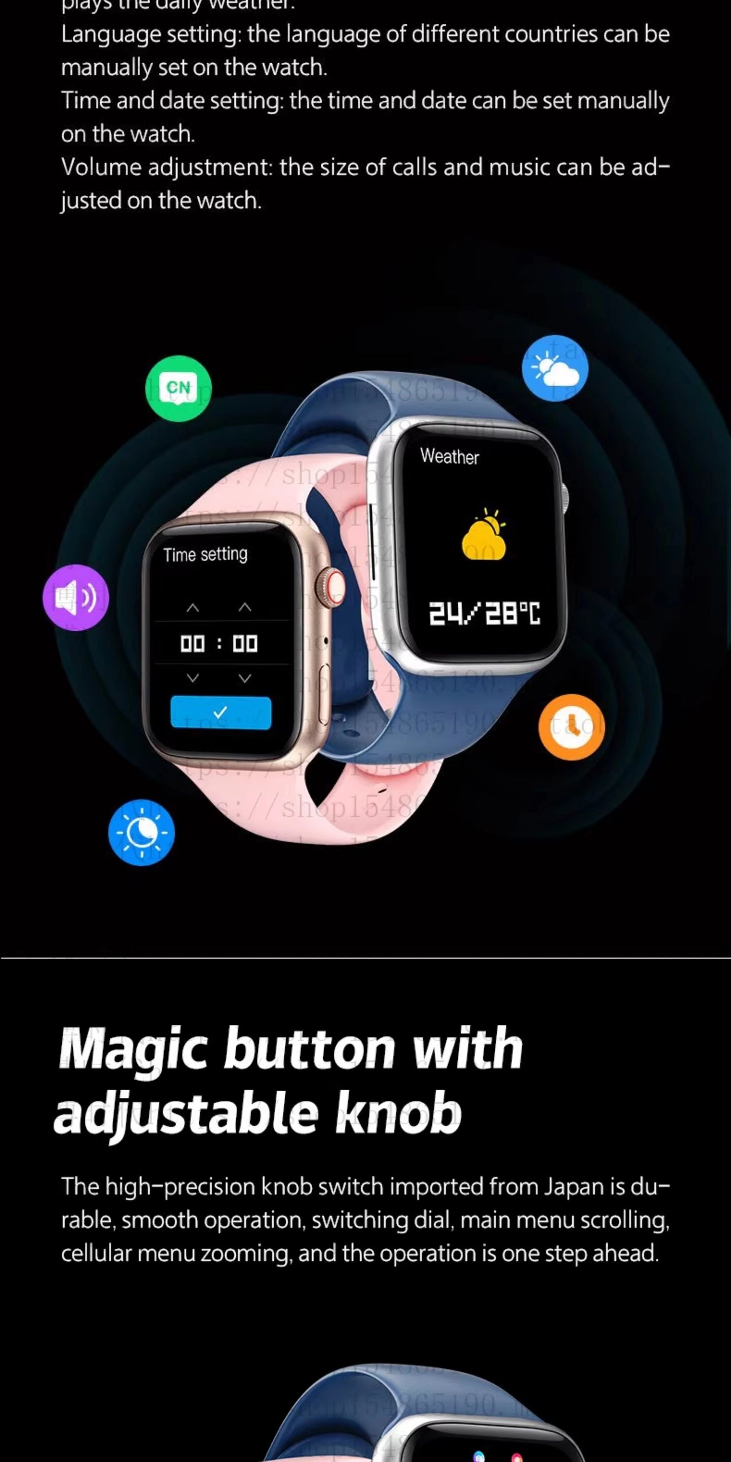 Smart Watch English Export Smart Watch