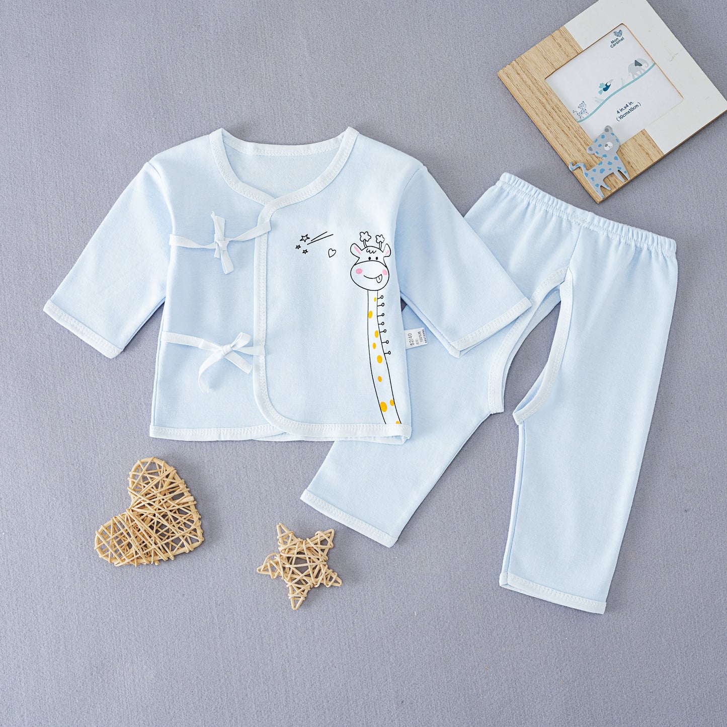 Gown Newborn Clothes 0-3 Months 6 Baby Cotton Underwear Summer Thin Newborn Baby Suit Spring & Fall