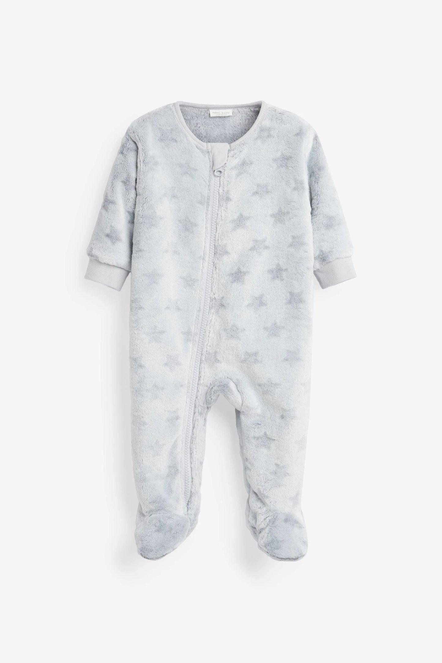 In Stock British next New Arrival Baby Fall and Winter Thick Coral Fleece Knitting Jumpsuit Romper Fleece-lined Jumpsuit Pajamas