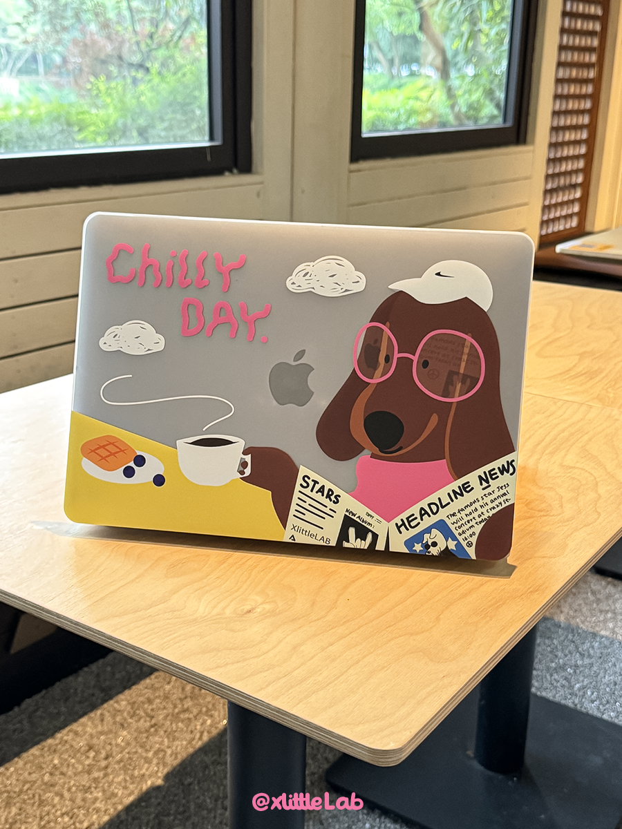 Laboratory Cute Transparent Light Protective Case