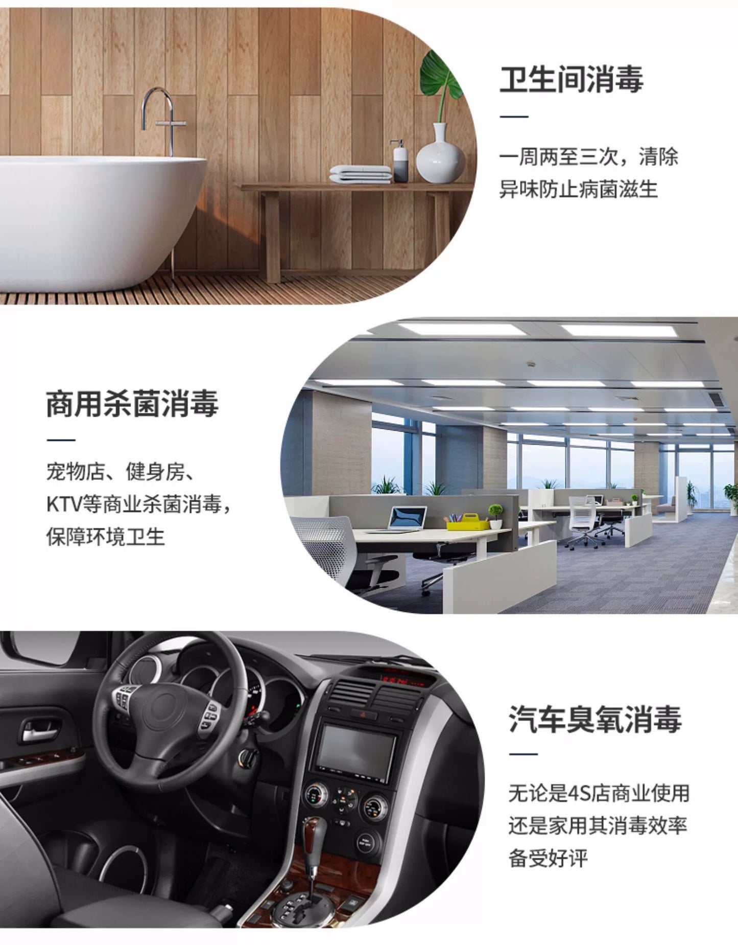 Ozone Sterilizer Small For Home Car Air Sterilization Space Purification Formaldehyde Removal Odor Removal Ozone Generator