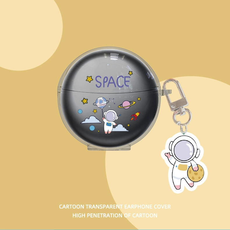 S6s Ultra Protective Case for Sanag Serena Small Nebula S6s Bluetooth Headphone Case New Arrival S6spro Transparent Silicone Earphone Case Pro Drop-Resistant Soft Case Cartoon Cute Female