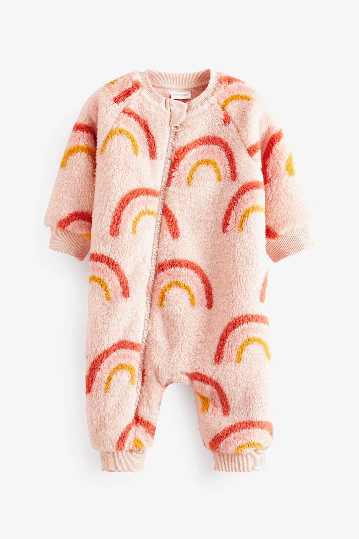 In Stock British next New Arrival Baby Fall and Winter Thick Coral Fleece Knitting Jumpsuit Romper Fleece-lined Jumpsuit Pajamas