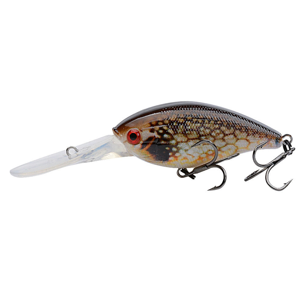 10 Cm12.5 G Long Tongue Small Fat Man Lure Lure Super Far Throw Topmouth Culter Mackerel Grouper Bait Diving 3-5m
