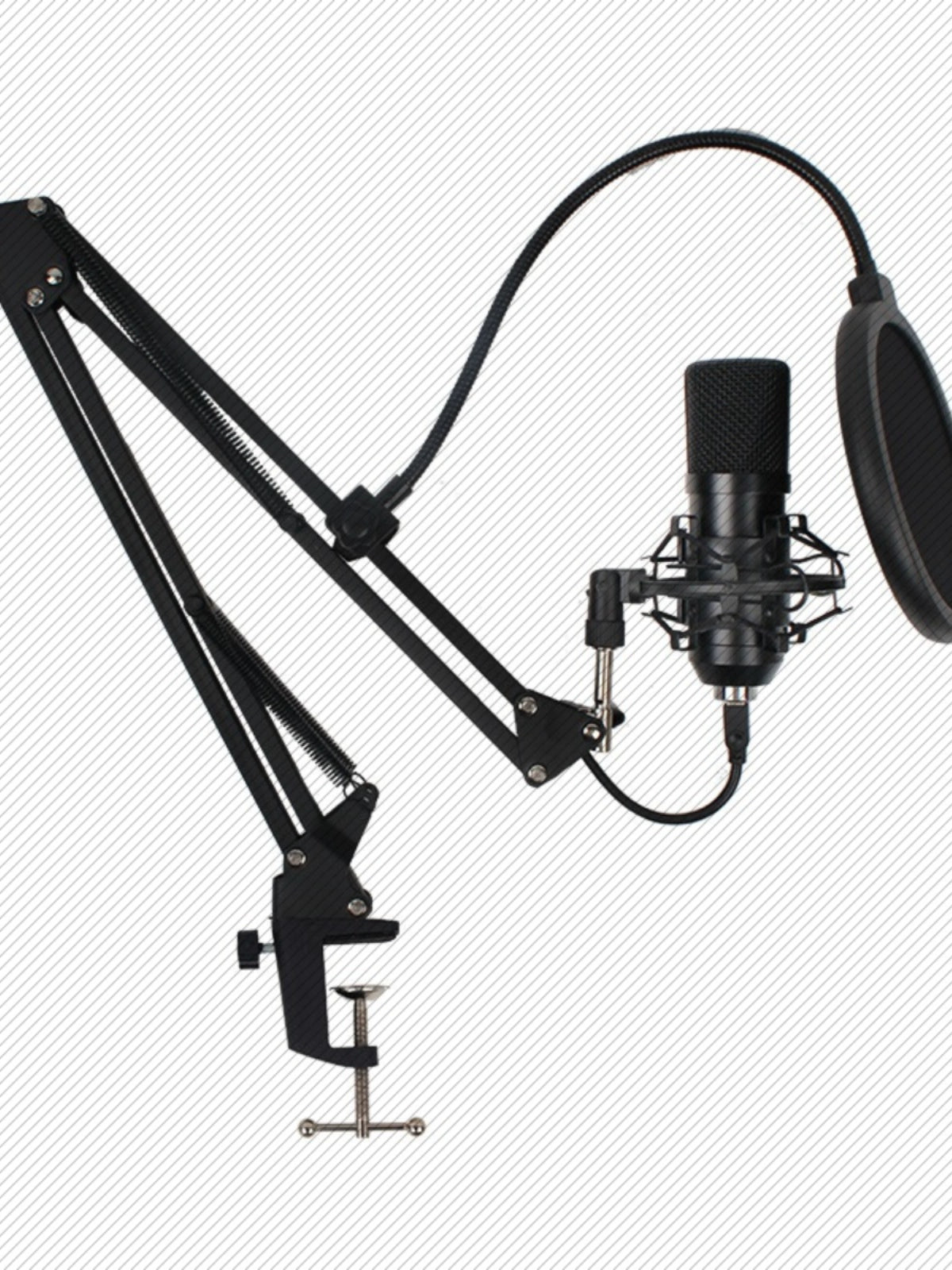 High Sampling Rate USB Microphone Computer Game Recording Bm700 Capacitance Mic Suit 192KHz/24bit