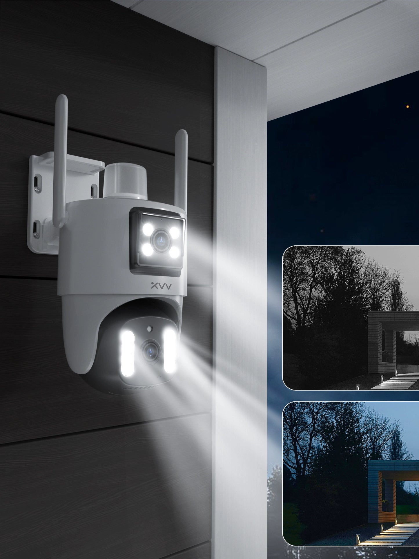 MIJIA App Camera Shadow Mobile Phone Remote For Home 360 Degrees No Dead Angle WiFi Door Ceiling Monitor