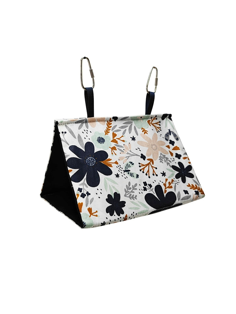 Flowers Summer Bird Nest 100% Cotton Canvas House Parrot