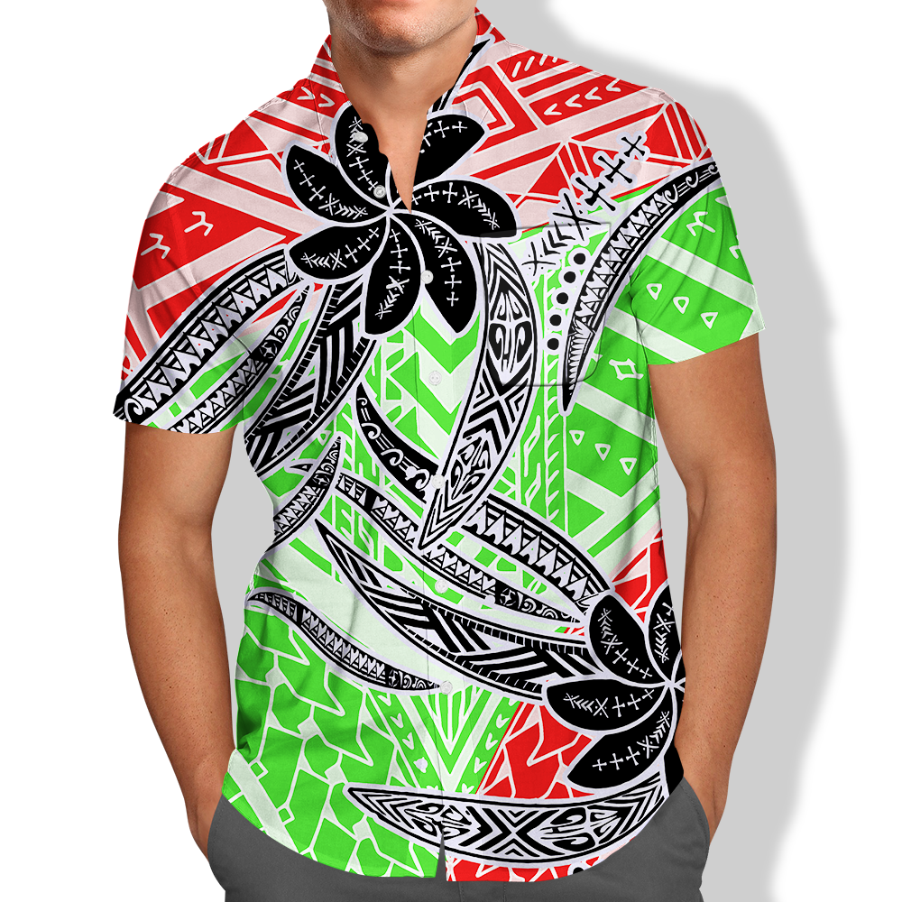 3D Digital Printed Short Sleeve Shirt Men's 3D Digital Print Short Sleeve Shirt