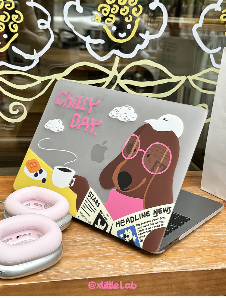 Laboratory Cute Transparent Light Protective Case