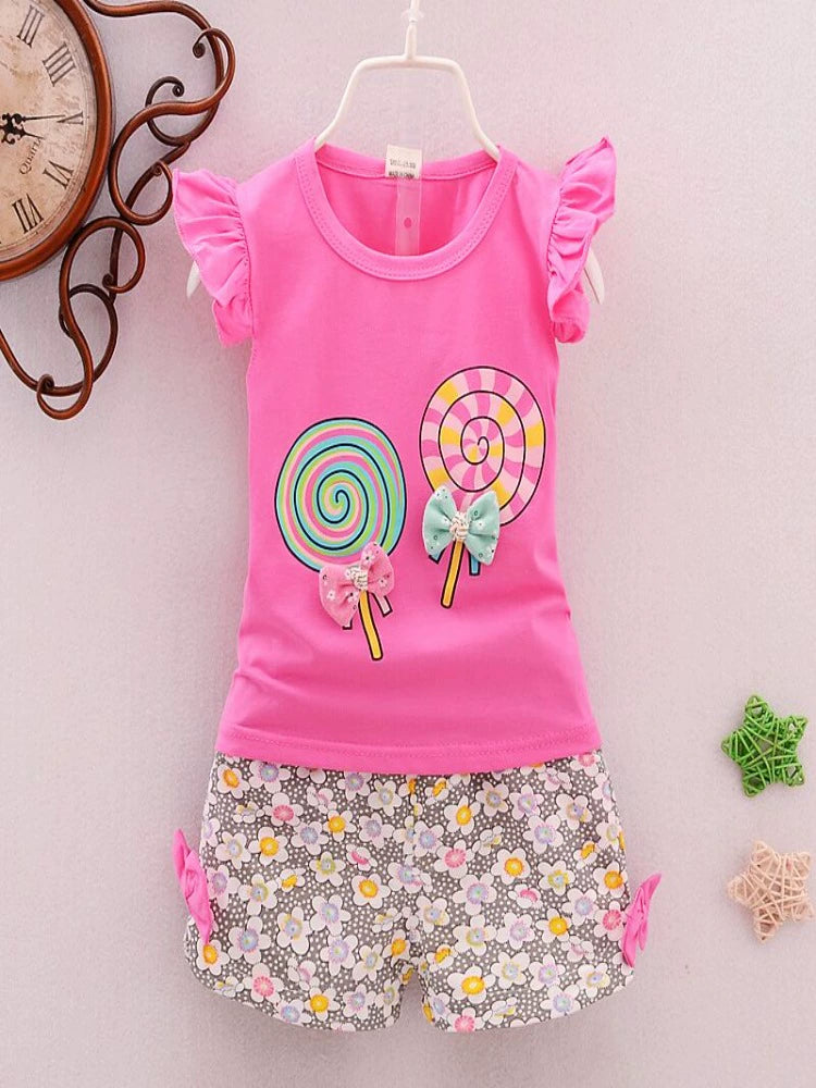 Children's Clothing Summer Stylish Baby Girl's Korean-Style 2-Year-Old Shorts