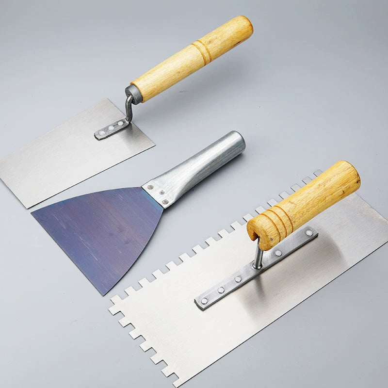 Dish Knife Plastering Trowel Clay Knife Shovel Batch Gray Knife Incense Ashes Spoon Clay Tile Tool Puttying Wall Plastering Tile