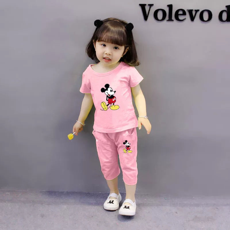 One-Year-Old Vest Little Girl Summer Pure Cotton Children's Clothing