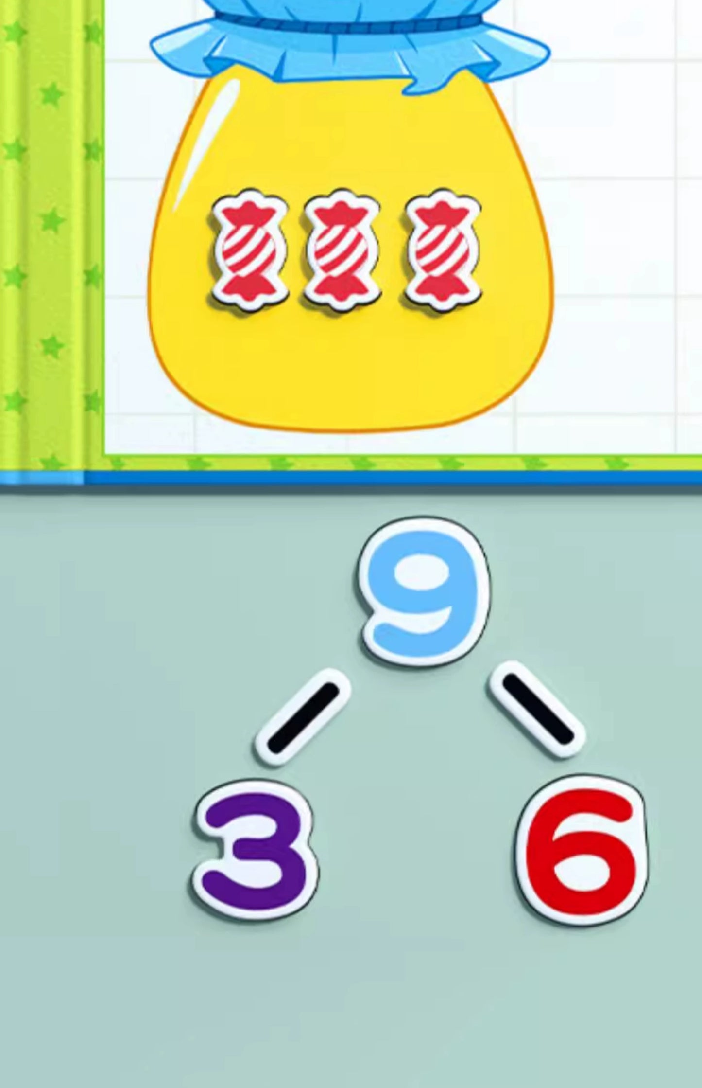 Kindergarten Mathematics Addition and Subtraction Teaching Aids Handy Gadget 10 Grid Number Less than 20 Kids Arithmetic Decomposition Enlightenment 0-10