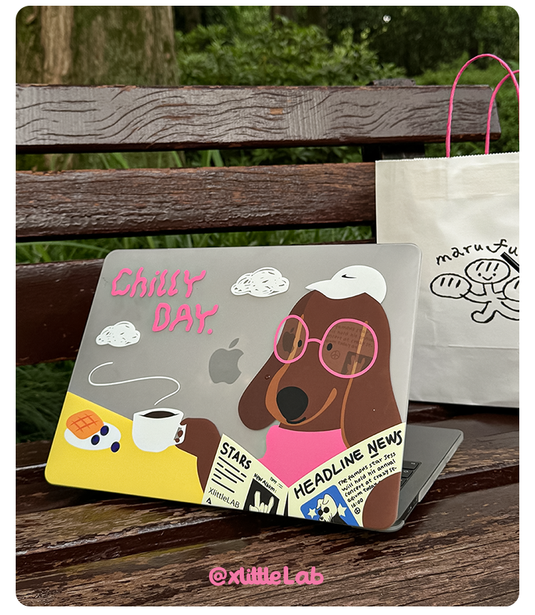 Laboratory Cute Transparent Light Protective Case