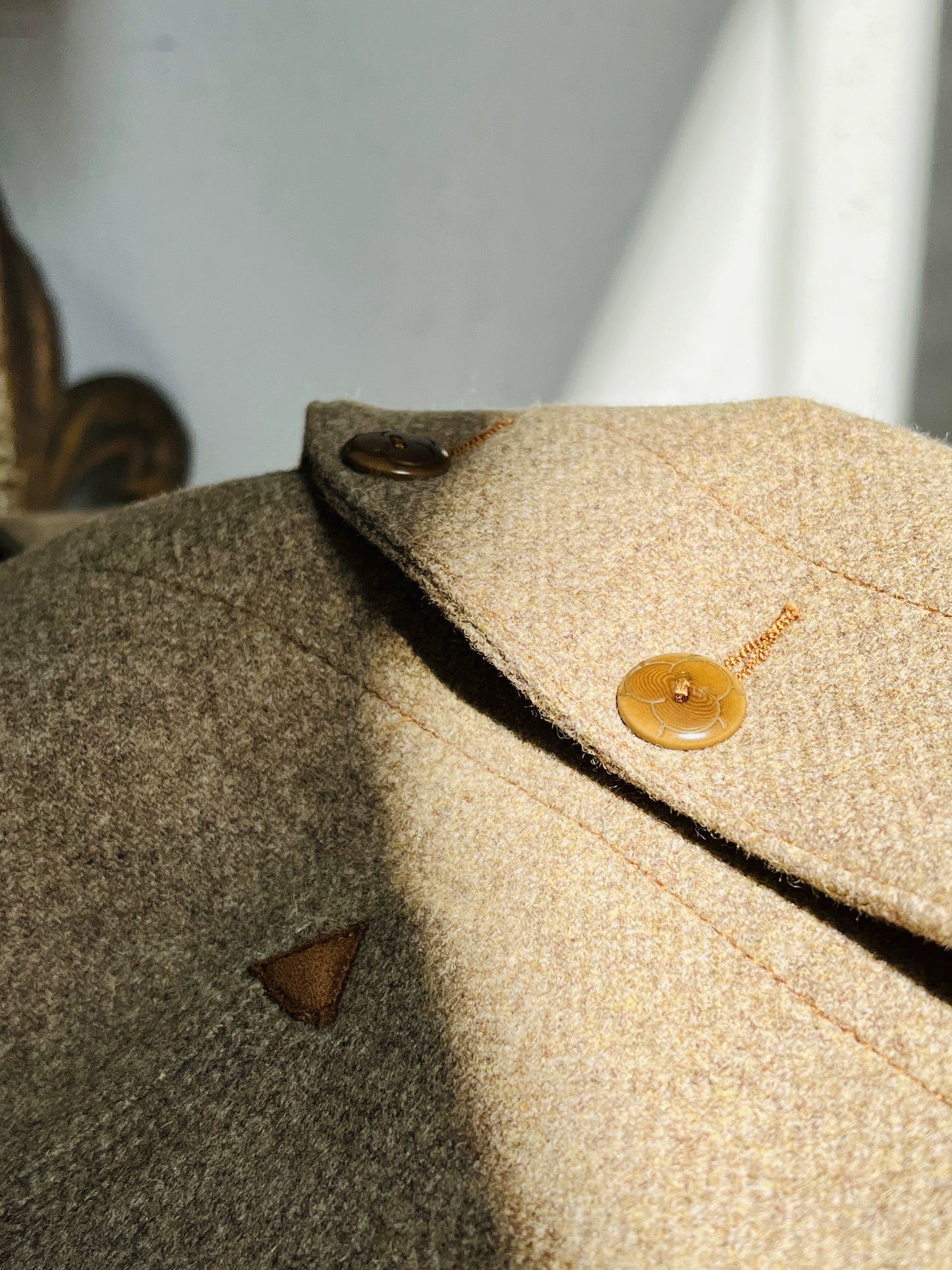 580G Colorful Tweed Lapel Gentleman Vest