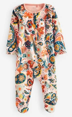 In Stock British next New Arrival Baby Fall and Winter Thick Coral Fleece Knitting Jumpsuit Romper Fleece-lined Jumpsuit Pajamas
