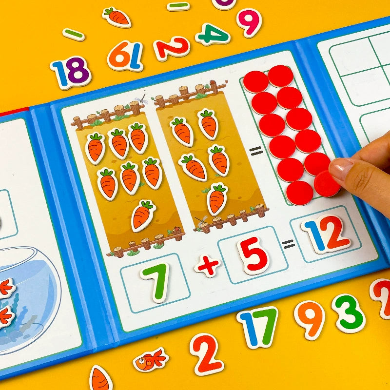 Kindergarten Mathematics Addition and Subtraction Teaching Aids Digital Decomposition Kids First Grade Arithmetic Enlightenment Educational Toys Handy Gadget