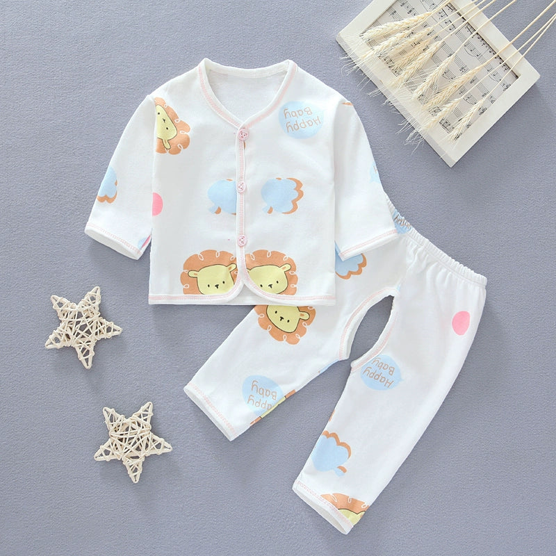 Newborn Cotton Gown Summer Thin Autumn Clothes
