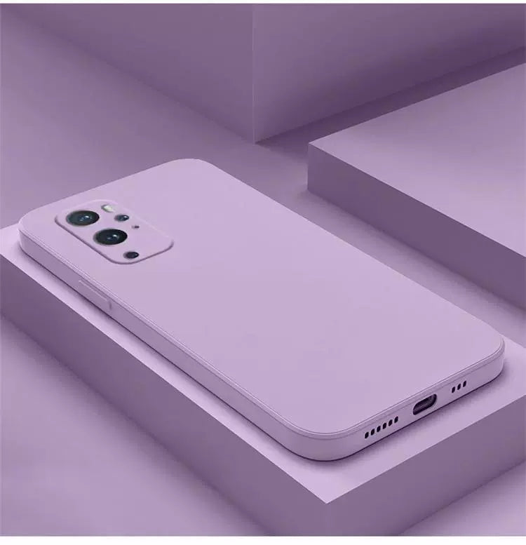 Pinsheng Applicable/OnePlus 9 Liquid Silicone Phone Case OnePlus 9RT Pure Color Stain-Resistant Soft Case OnePlus Ace Pro