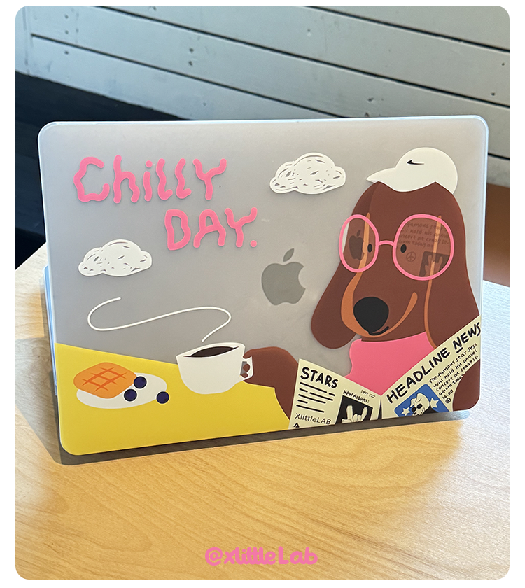 Laboratory Cute Transparent Light Protective Case