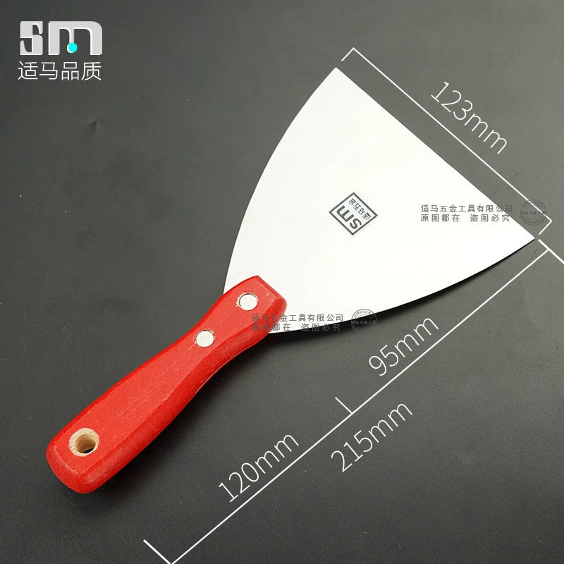 Dish Knife Plastering Trowel Clay Knife Shovel Batch Gray Knife Incense Ashes Spoon Clay Tile Tool Puttying Wall Plastering Tile