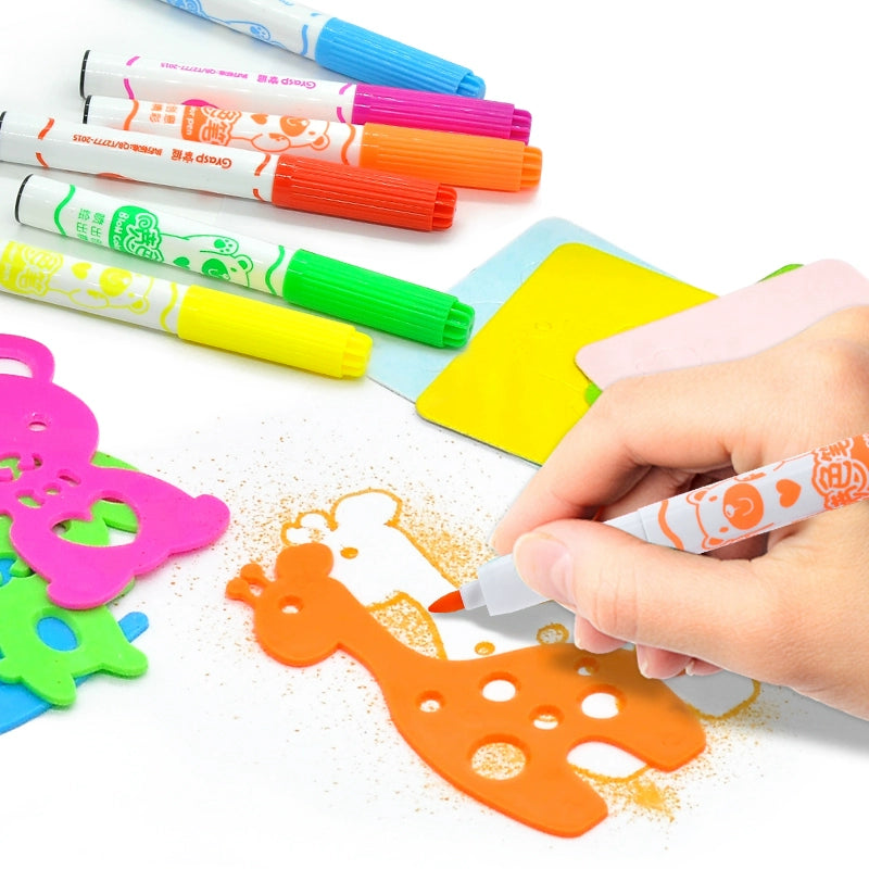 Master Color Spray Pen 12/24 Color Spray Pen Set Can Spray Watercolor Pen Large Capacity Non-Toxic
