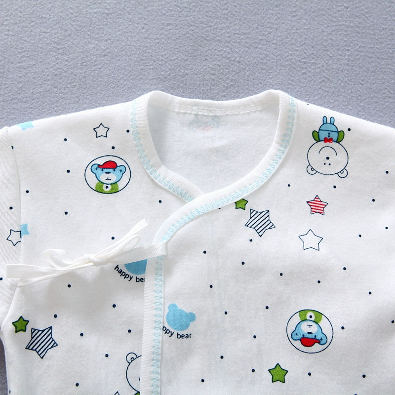 Gown Newborn Clothes 0-3 Months 6 Baby Cotton Underwear Summer Thin Newborn Baby Suit Spring & Fall