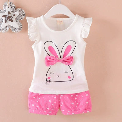 One-Year-Old Vest Little Girl Summer Pure Cotton Children's Clothing