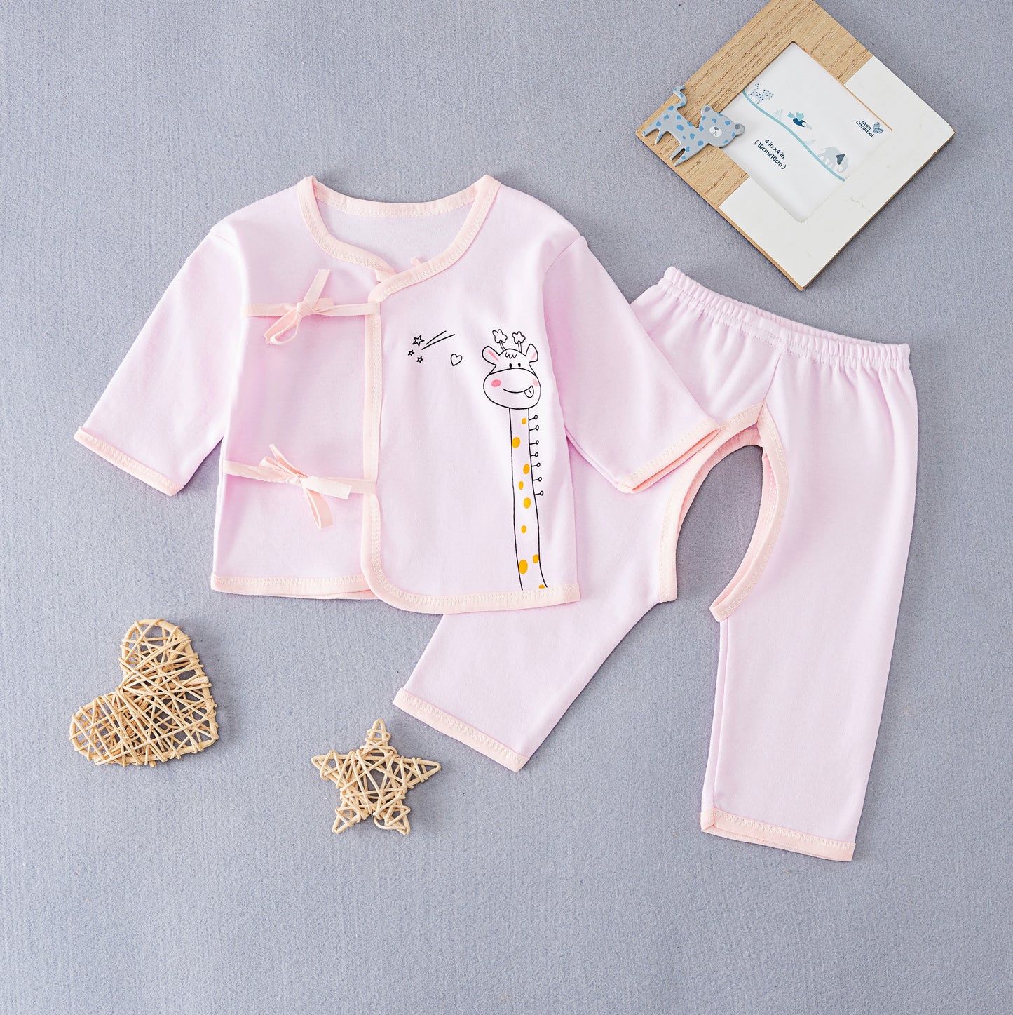 Gown Newborn Clothes 0-3 Months 6 Baby Cotton Underwear Summer Thin Newborn Baby Suit Spring & Fall