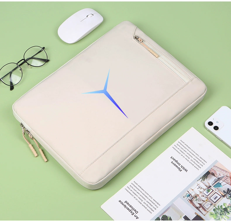 Suitable for Lenovo Saver Y9000p Laptop Liner Bag Y9000 Game Book R9000/Y7000 Waterproof 2025 Shockproof Fleece-lined Protective Case 15.6-Inch/16-Inch Computer Bag