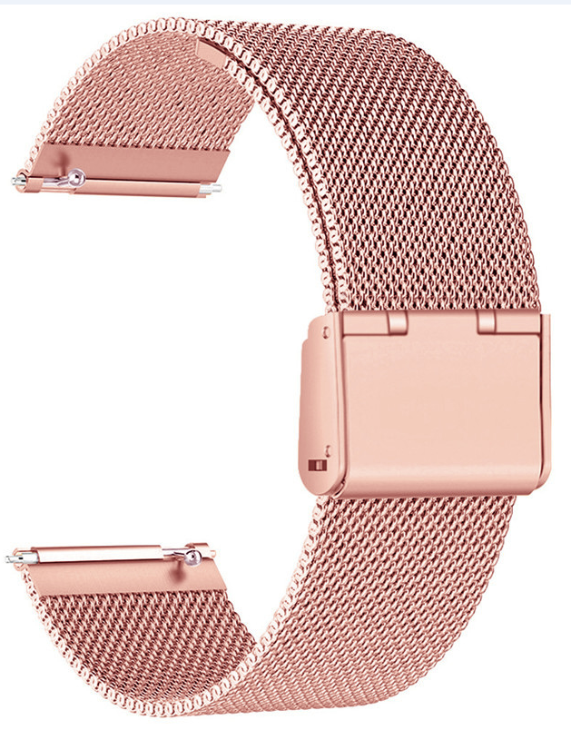 Suitable for Lenovo Smart Watch Strap L-SWAW101 Metal Watch Bracelet Lenovo Watch Fit Smart Watch Sports Watch F101 Stainless Steel Milan Strap