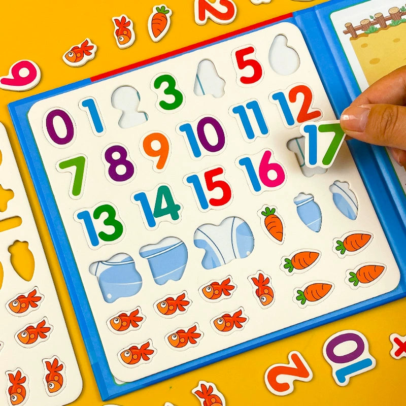 Kindergarten Mathematics Addition and Subtraction Teaching Aids Digital Decomposition Kids First Grade Arithmetic Enlightenment Educational Toys Handy Gadget