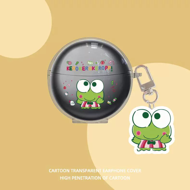 S6s Ultra Protective Case for Sanag Serena Small Nebula S6s Bluetooth Headphone Case New Arrival S6spro Transparent Silicone Earphone Case Pro Drop-Resistant Soft Case Cartoon Cute Female