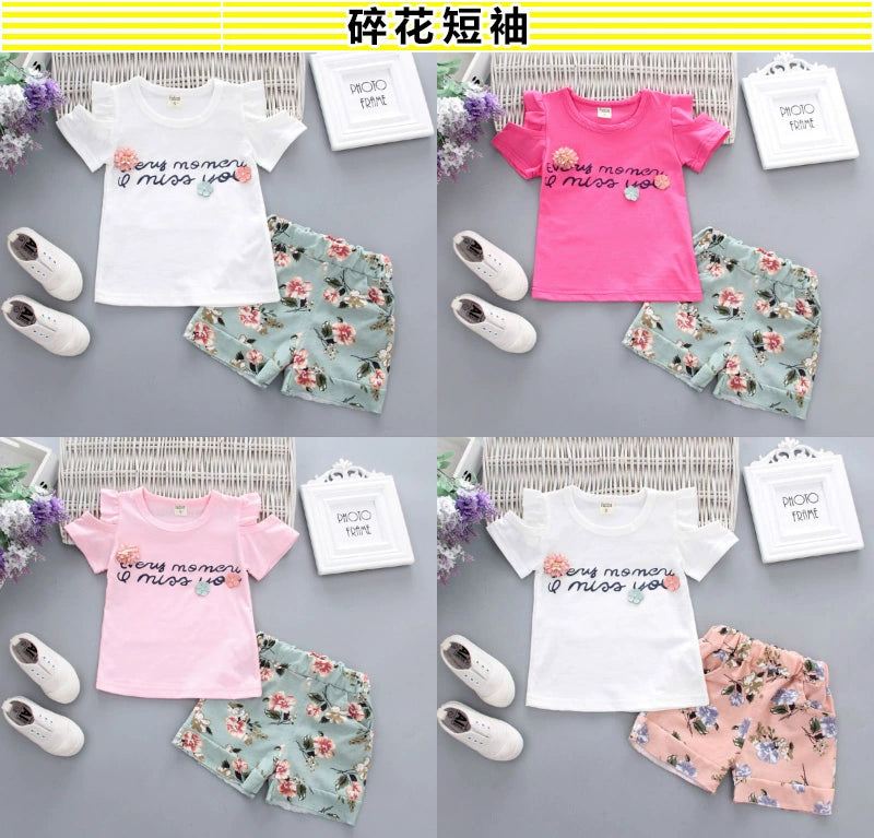 One-Year-Old Vest Little Girl Summer Pure Cotton Children's Clothing