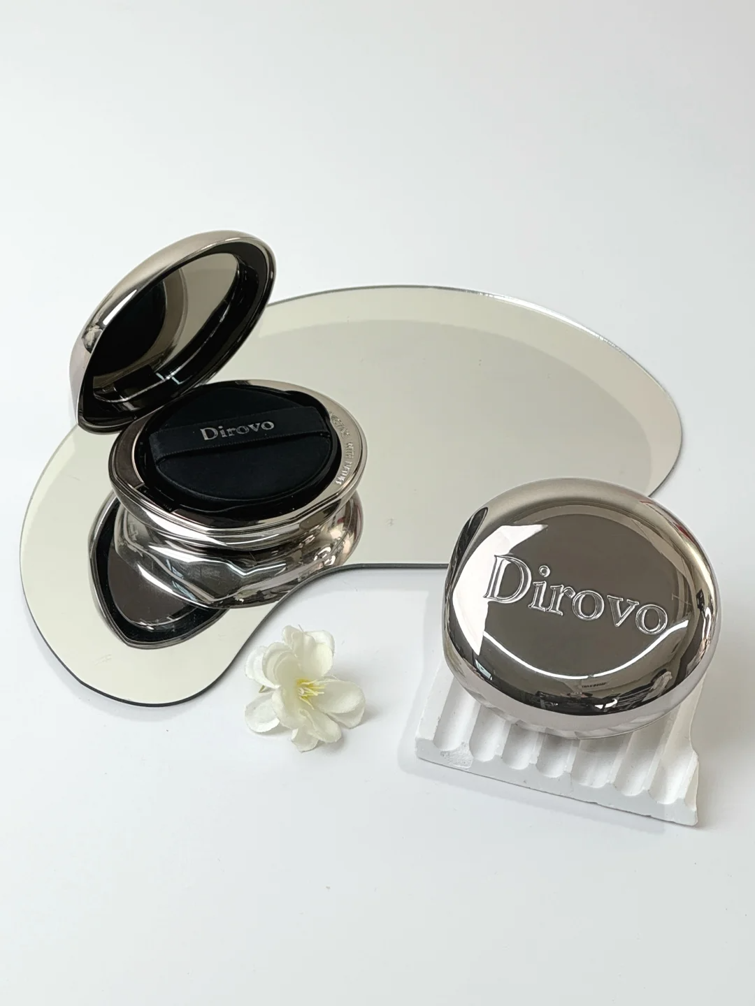 DIROVO Cream Concealer Foundation Moisturizing Creamy Gloss Luster Foundation Makeup Cosmetics