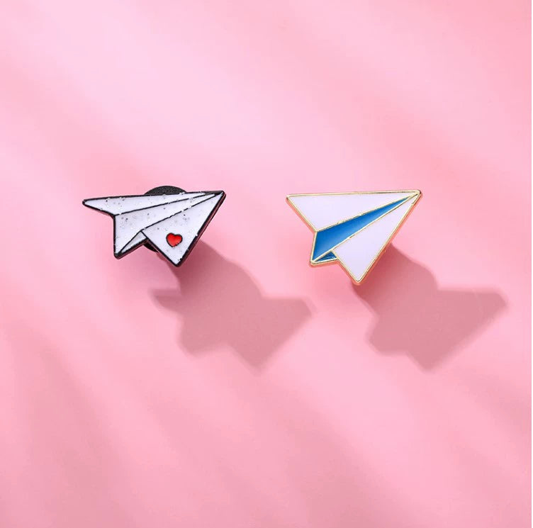 INS Japanese Style Black and White Cat Schoolbag Couple Brooch