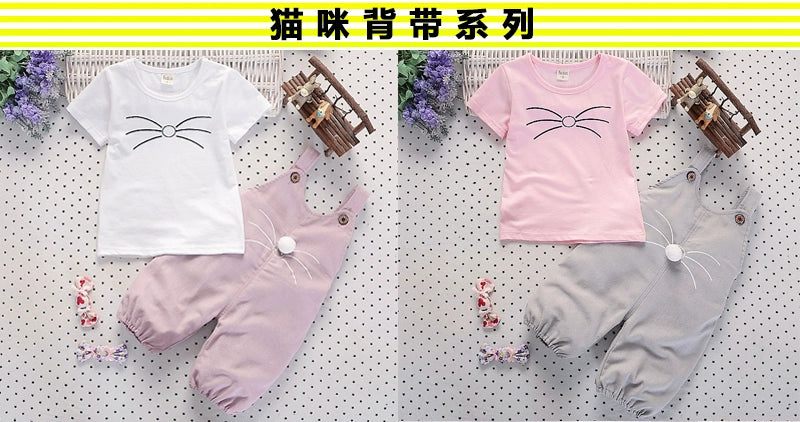 One-Year-Old Vest Little Girl Summer Pure Cotton Children's Clothing