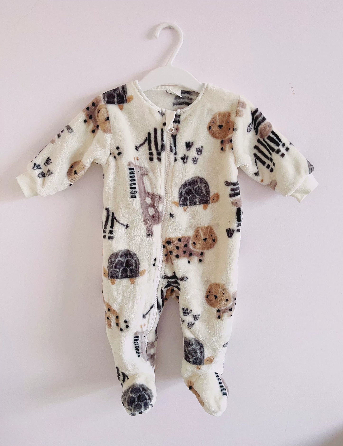 In Stock British next New Arrival Baby Fall and Winter Thick Coral Fleece Knitting Jumpsuit Romper Fleece-lined Jumpsuit Pajamas