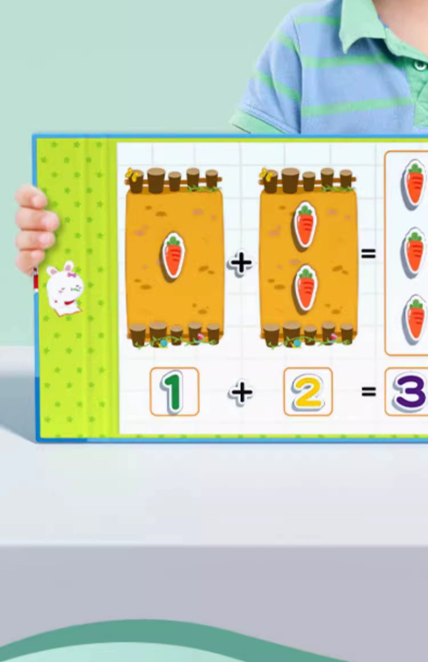 Kindergarten Mathematics Addition and Subtraction Teaching Aids Handy Gadget 10 Grid Number Less than 20 Kids Arithmetic Decomposition Enlightenment 0-10