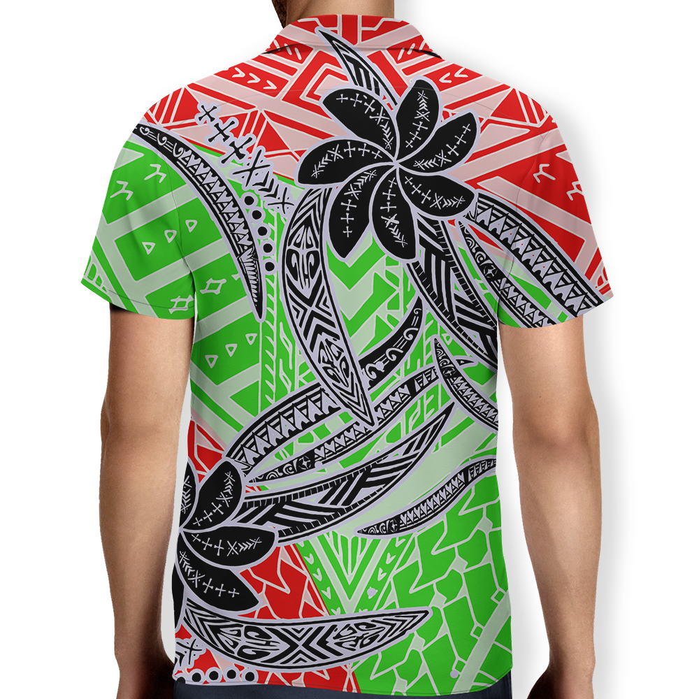 3D Digital Printed Short Sleeve Shirt Men's 3D Digital Print Short Sleeve Shirt