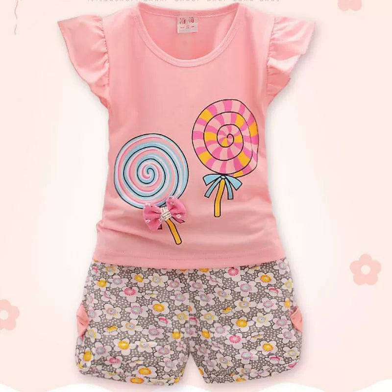 Korean-Style Floral Shorts Baby Fashion Fashionable Clothing Summer Wear