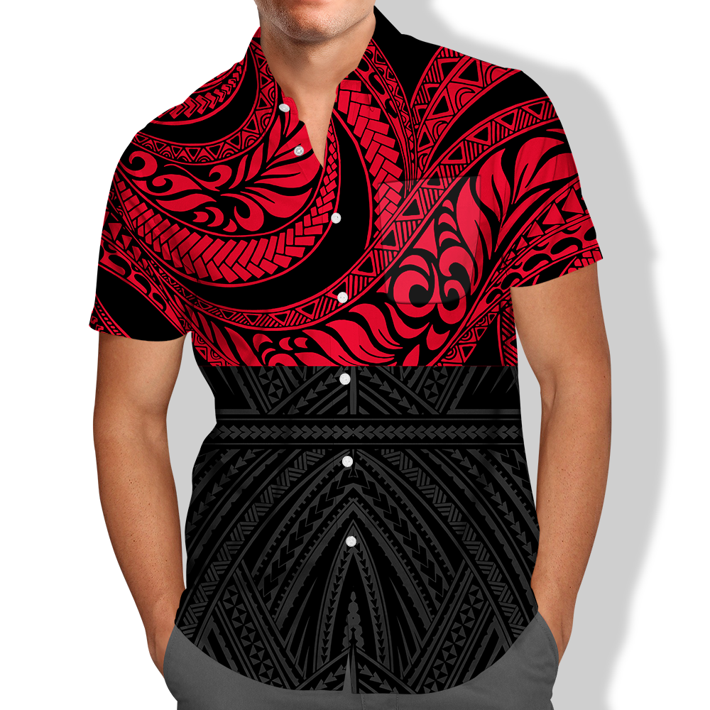 3D Digital Printed Short Sleeve Shirt Men's 3D Digital Print Short Sleeve Shirt
