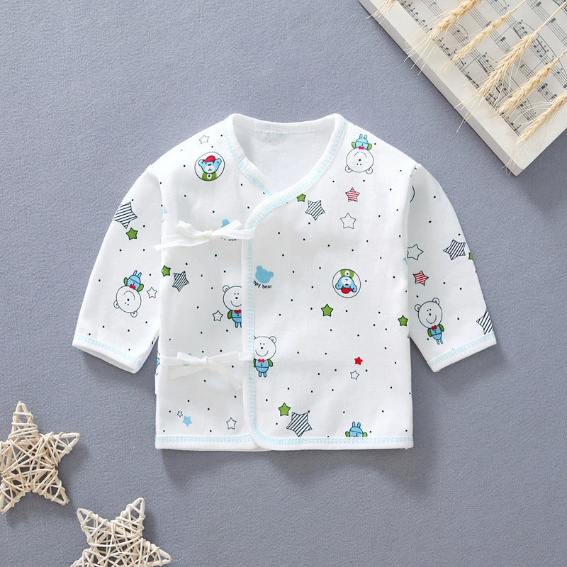 Gown Newborn Clothes 0-3 Months 6 Baby Cotton Underwear Summer Thin Newborn Baby Suit Spring & Fall