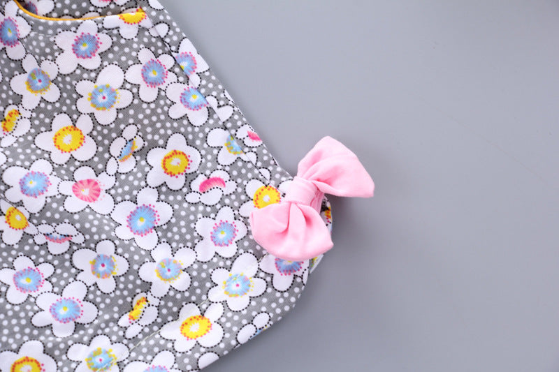 New Summer Fashion Baby Girls Clothes Children Cute Cotton Vest Shorts 2Pcs/Sets Toddler Casual Costume Infant Kids Tracksuits