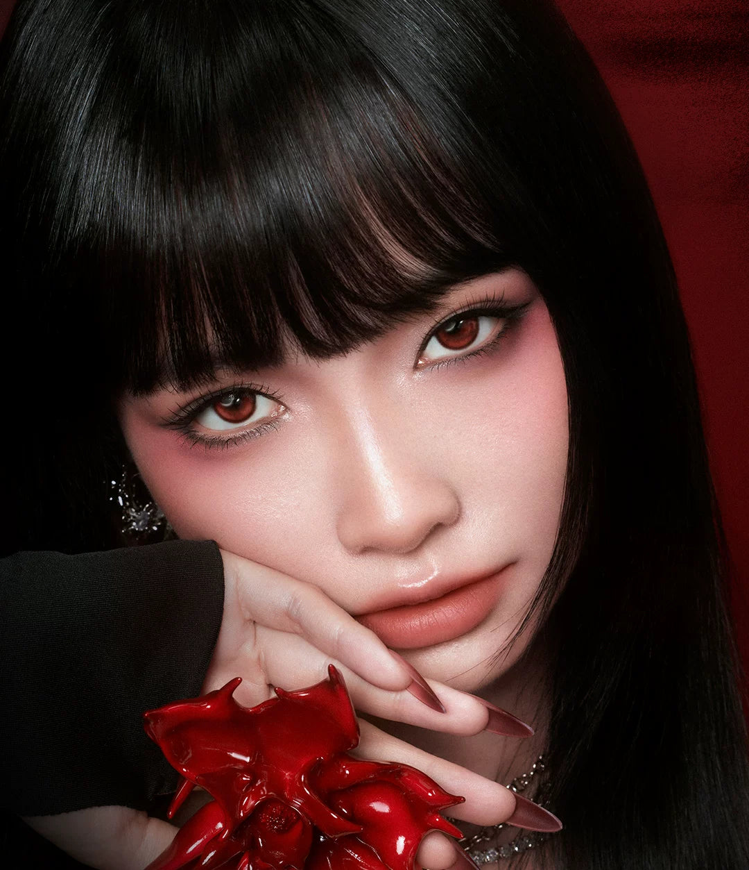 Little Ondine Fujiang 3D Floating Shadow Blush Palette Lip Tint Eyeliner Pencil Mascara blush Liquid Lipstick Facial Makeup