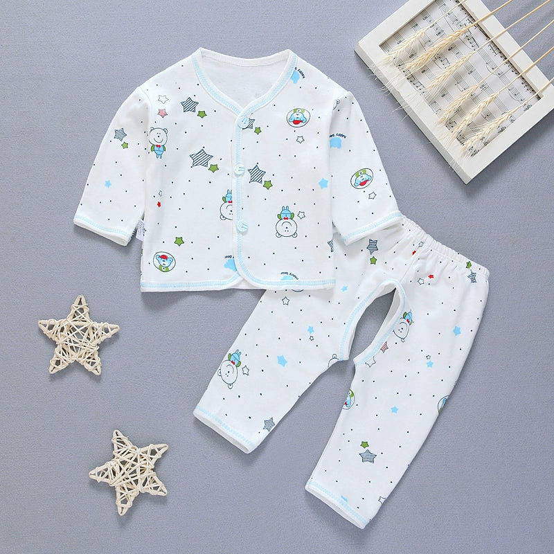 Newborn Cotton Gown Summer Thin Autumn Clothes