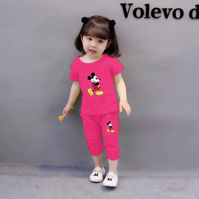 One-Year-Old Vest Little Girl Summer Pure Cotton Children's Clothing