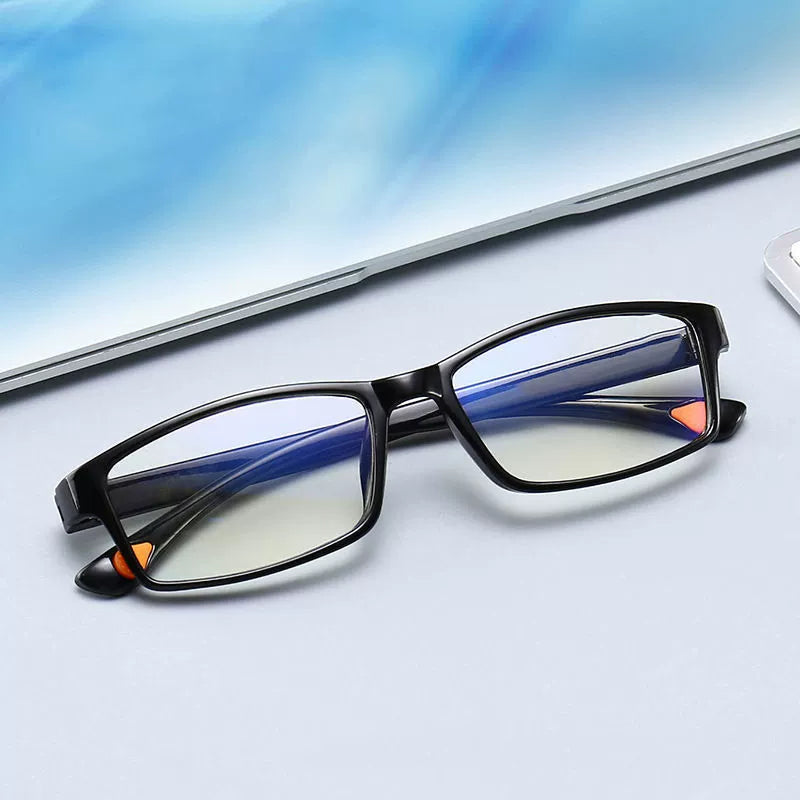 Middle-Aged and Elderly Reading Glasses Men's Dual-Use Anti-Blue Light Multi-Focus Smart Zoom Multi-Function Presbyopic Glasses Ladies