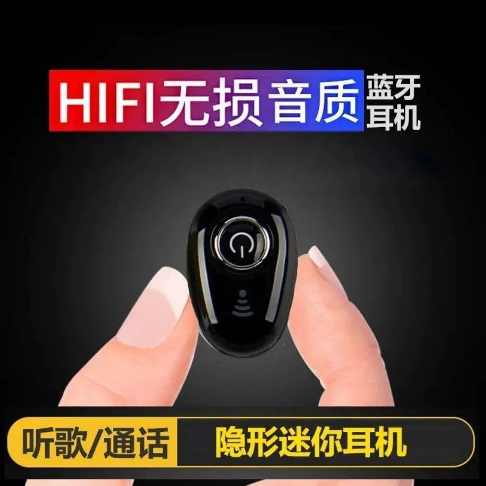 Invisible Not Flashing Light Bluetooth Headset Wireless Driving Running Sports Oppo15 R17 Huawei P20 Xiaomi Neutral